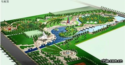 山东荣成市十里河公园景观规划设计